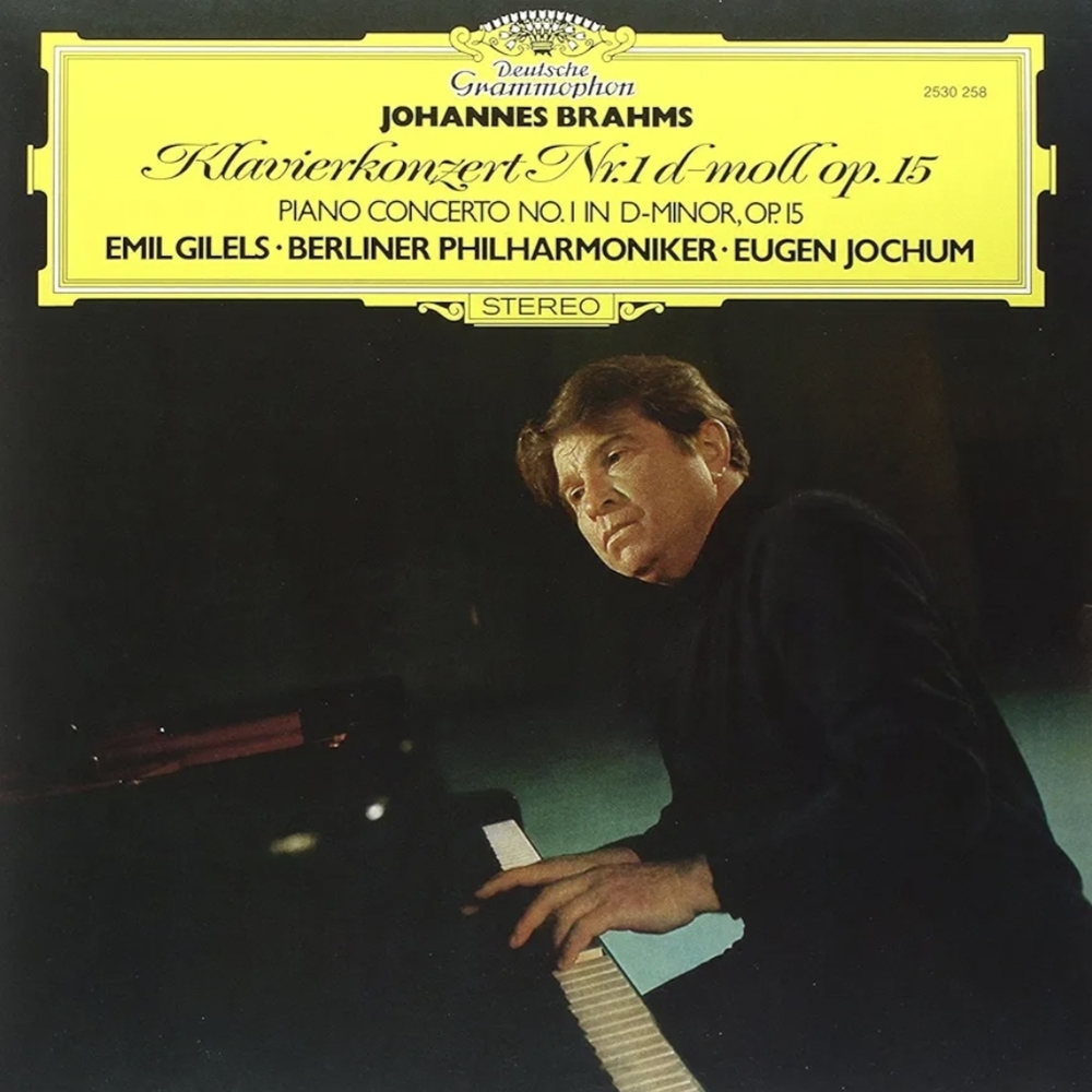 BRAND NEW Piano Concerto No 1 in D Minor by Brahms / Gilels / Jochum / Berliner